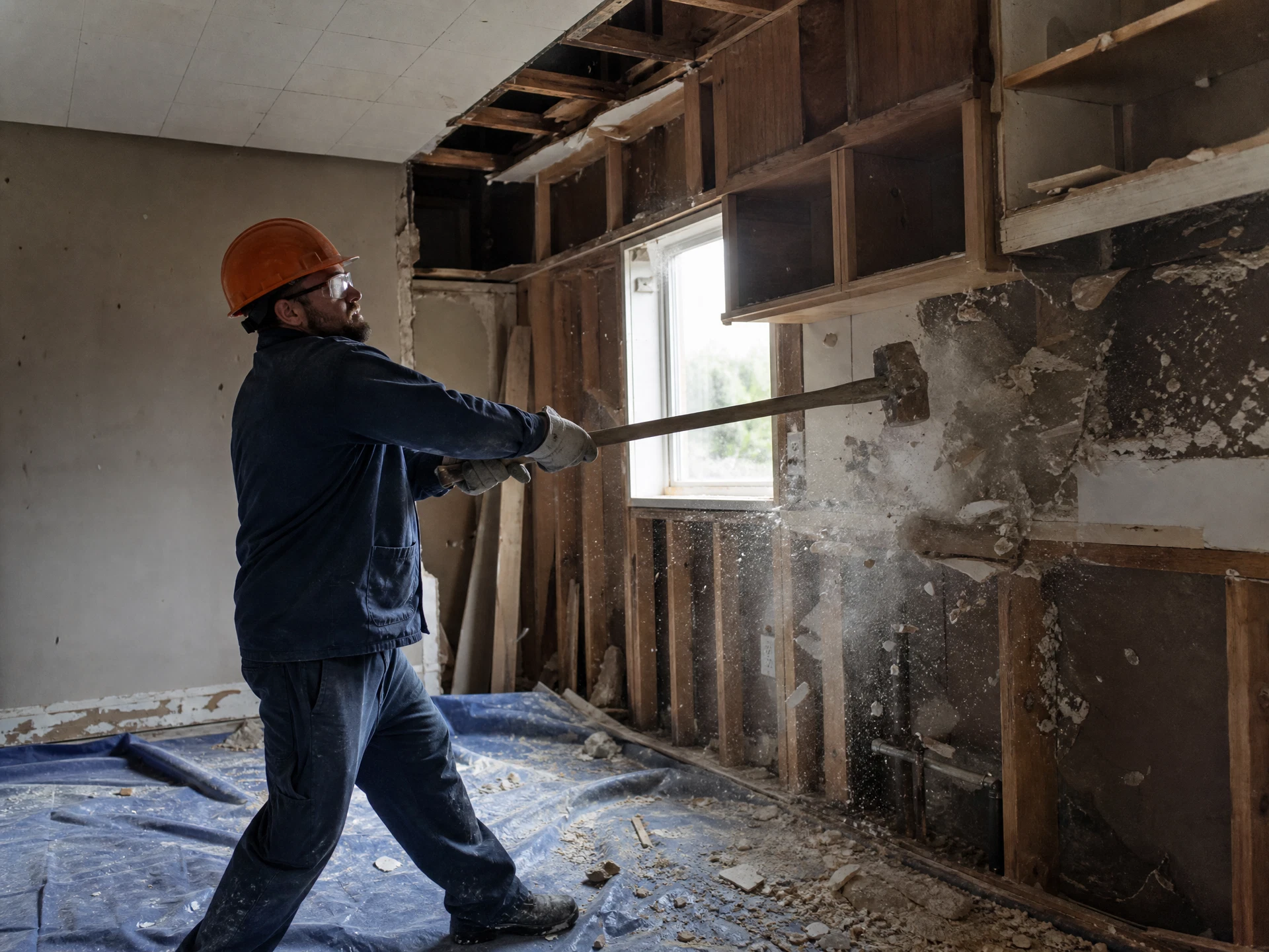 Light Demolition in Northwest Indiana by ClutterBros